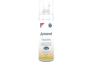 ANONET Detergente Intimo Delicato 150ml, 5 Benefici in 1, per Zona Perianale: Sollievo Immediato, Delicato, Lenitivo ed Emolliente, Protettivo e pH FIsiologico, Utilizzo Sicuro in Gravidanza, Made in Italy