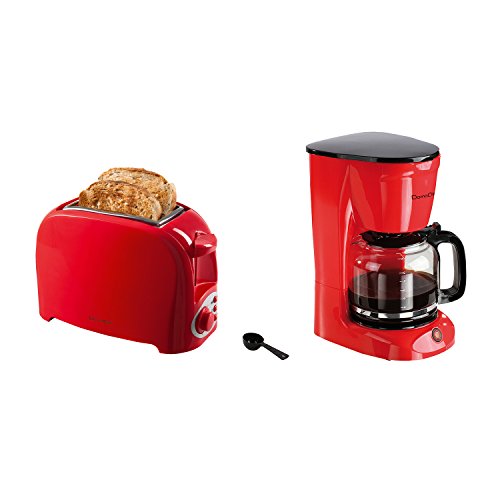 détail Cafetière électrique 15 tasses + Grille-pain