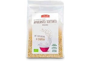 STELLA EVOLUZIONE ALIMENTARE STELLA Amaranto soffiato Biologico Senza Glutine - 6 Confezioni da 100g