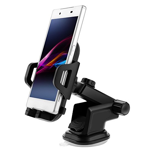 Supporto Auto Smartphone, FayTun Supporto da Auto Universale per Smartphone - Supporto Auto Porta Telefono a Morsa Con Applicazione a Bocchette d'Aria per iPhone, Samsung, LG, Nexus, HTC, Motorola, Sony, Nokia e tanti altri