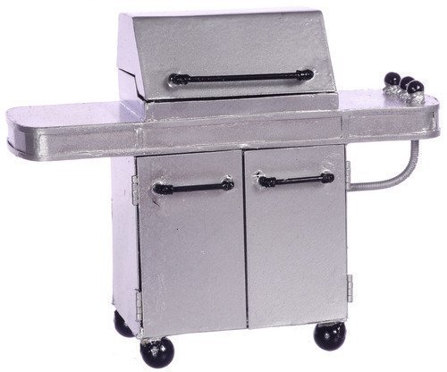 Preisvergleich Produktbild Dollhouse Miniature Gas Grill by Town Square Miniatures