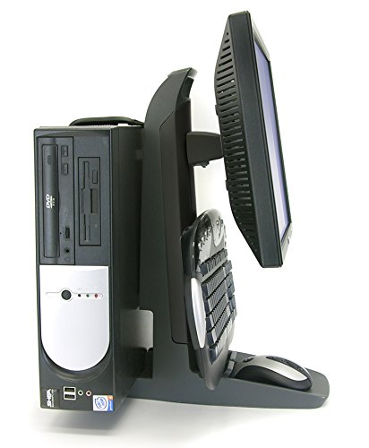 ERGOTRON Neo-Flex All-In-One-Standfuss hoehenverstellbar bis 61cm 24Zoll Display 2,7-7,2kg belastbar VESA 75×75 100x100mm - 2
