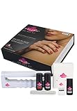 GELLED LED Nail System with BONUS French White Polish - As Seen on High Street TV By High Street TV
