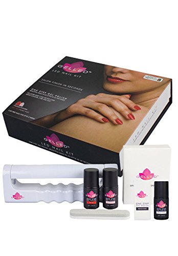GELLED LED Nail System Standard Kit Plus FREE BONUS Items Worth £30