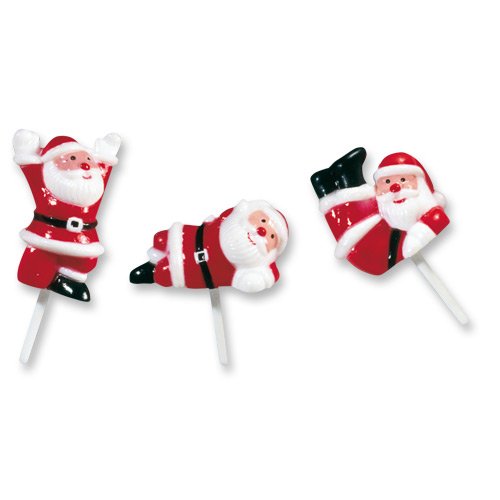 Preisvergleich Produktbild 72 Weihnachtsmann Figuren / Nikolaus Einstecker