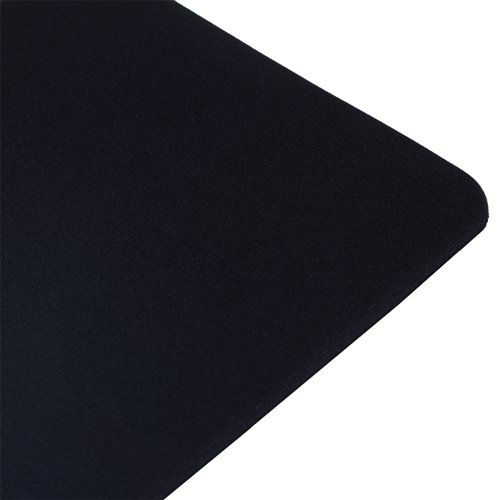 HIMRY Handgelenkauflage Mouse pad mit Gel Handgelenkunterlage Mouse pad mit Gel, Gel Mauspad, Textil, Schwarz, KXC5101 black - 5