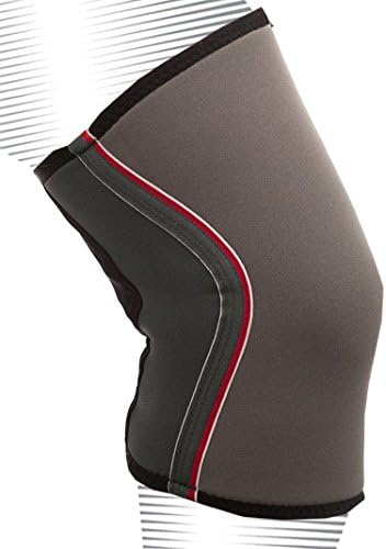 #1 Best Knee Sleeve Support/ High Quality Knee Brace /Hexpad/ for Running + Squats + Sports and All Exercise / in All Sizes/ Comfortable Joint Compression/ (Red LIne, Large)