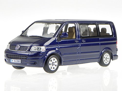 Preisvergleich Produktbild VW T5 Multivan 2003 shadow blue Modellauto Minichamps 1:43