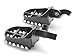Motocross Dirt Bike Rider MX Racing Passenger Footrests Foot Pegs Motor Foot Rests 2PCS Fit For 2000-2001 Honda CR250R