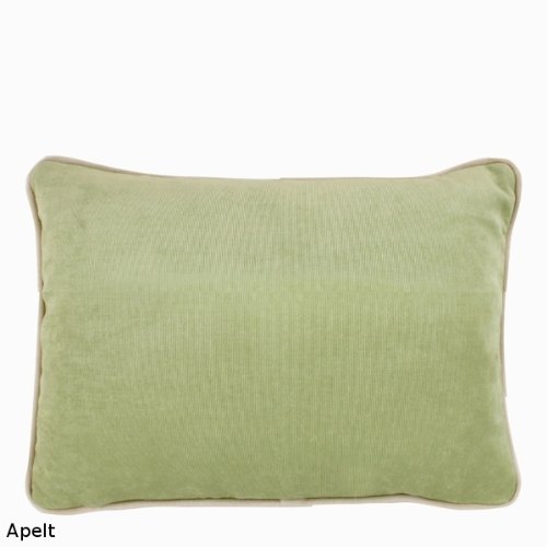 APELT TAHITI_30x40_51 Kissen gefüllt „Velour-Samt Uni“, gelb - 2