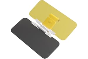 AMLLAING 2 in 1 Sonnenblende Auto, 2-in-1 Auto Blendschutz Sonnenblende, 2-in-1 Verstellbarer Sonnenblenden Verlängerung für Auto, Sonnenschutz, UV Schutz, Verstellbar für Alle Fahrzeuge