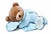 Prince Lionheart Original Slumber Bear with Silkie Blanket - Blue Color: Blue (Baby/Babe/Infant - Little ones)