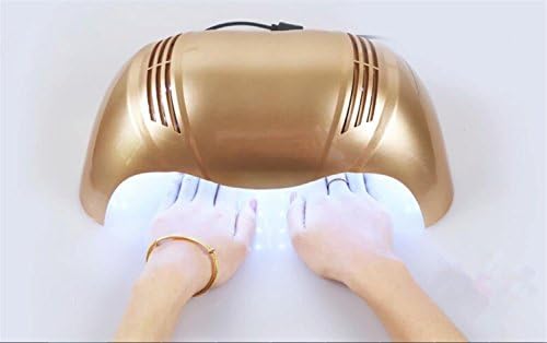 HAPPYMOOD Nail Lamp 72W LED Gel Polish Dryer 5s Quick Dry 51 LEDs UV Sunshine Lights Skin Protective 3 Timer Christmas Valentine Nail Art Decoration