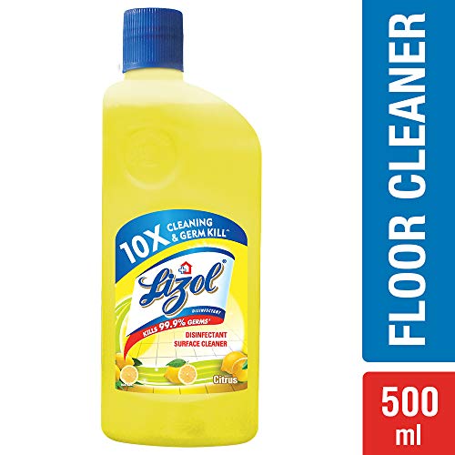 Lizol disinfectant surface cleaner 3in1 citrus fragrance 500ml (8901396112006)