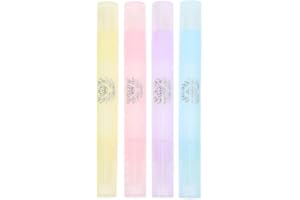 BINPHORM Zestaw pisaków korekcyjnych do paznokci, 4 sztuki, 12 końcówek do usuwania lakieru do paznokci