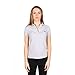 Produktbild Fred Perry Damen Poloshirt gestreifter Kragen mit Pailletten 31162317 0034, Grau, Medium