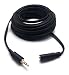 Produktbild M(Core Kopfhörer-Verlängerungskabel, schwarz, 3,5 mm Stereo-Klinkenstecker auf Buchse, erhältlich in 0,3 m, 0,5 m, 1 m, 2 m, 3m, 4 m, 5 m, 10 m, 15 m 15m Schwarz