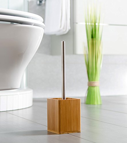WC Bürste, viele schöne WC-Bürsten zur Auswahl, hochwertige Qualität, elegantes Design (Bambus) - 4