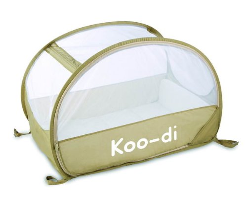 Koo-di Pop-Up Travel Bubble Cot Cafe Creme