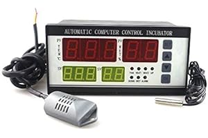 PAIDUOJI Thermostat numérique Contrôleur multifonctions pour Incubateur Incubateur (xm-18)