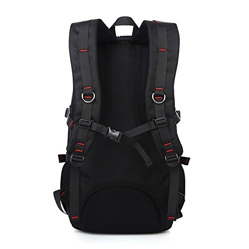 Rucksack Damen Herren Studenten Backpack Tocode Laptop Rucksack f  r 17  Notebook Sch  ler Backpacks Schultaschen mit zwei Seitentaschen f  r Wandern 