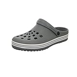 gartenclogs damen bunt Leichte Laufsohle Sneakers KL651 Herren Badeschuhe, Größe 45