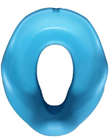 PRDX Toddler Toilet Seat Kid Potty Baby Training Toilet Seat Child Toilet Trainer with Armrails for Toddles, Rubber, PU material, Applied to All Kinds of Toilet , blue