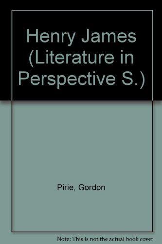 Preisvergleich Produktbild Henry James (Literature in Perspective S.)