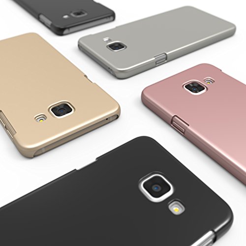 Funda Samsung Galaxy A3 2016 4 7 Azorm Color Edition Carcasa protectora rigida Cover Antideslizante y Anti-Ara azos - Negro Efecto Met lico reviews Funda Samsung Galaxy A3 2016 4 7 Azorm Color Edition Carcasa protectora rigida Cover Antideslizante y Anti-Ara azos - Negro Efecto Met lico