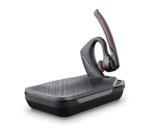 Preisvergleich Produktbild Plantronics schicke Ladebox / Ledeetui für Voyager Schwarz