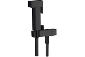 OGOMONDO Kit Idroscopino Wc Doccetta Ottone Portatile Shut-Off Monogetto Azionamento a Leva