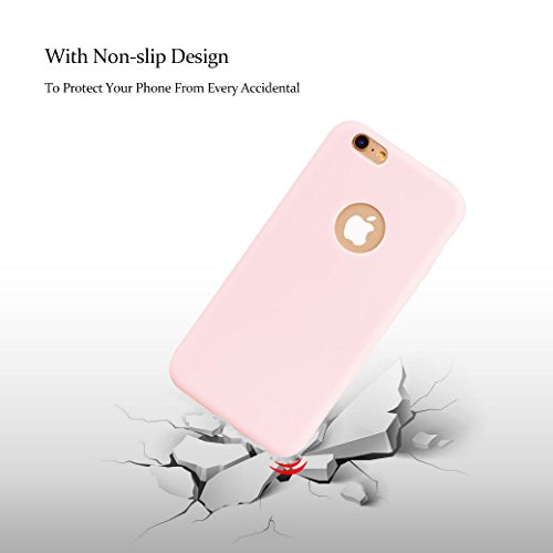 Funda Silicona para iPhone 6 6S AllDo Carcasa Protectora Suave Funda Flexible Ligero Soft TPU Gel Case Cover Carcasa Ultra Delgado Caja de Dise o Simple Funda Color S lido Carcasa Anti Rasgu os Anti Choque - Rosado reviews Funda Silicona para iPhone 6 6S AllDo Carcasa Protectora Suave Funda Flexible Ligero Soft TPU Gel Case Cover Carcasa Ultra Delgado Caja de Dise o Simple Funda Color S lido Carcasa Anti Rasgu os Anti Choque - Rosado