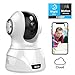 Price comparison product image LBLA IP Camera 1080P FHD WiFi Wireless Home Security Surveillance Dome Camera Indoor with HD Night Vision/Two-way Audio/Motion Detection/Pan/Tilt/Zoom for Elder/Baby/Pet Monitor