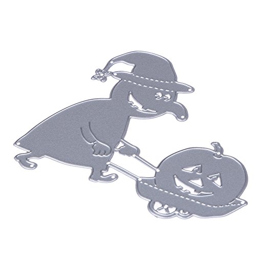 Amazingdeal365 Schnee Mensch Metall Form Schablonen Schneiden DIY Dekor Sammelalbum Karten Buchzeichen Lesezeichen als Geschenk für Freunde Geburtstag Kinder,Kindergarten Hobby Schule Handarbeit Unterricht usw. Ein tolles Geschenk! - 4