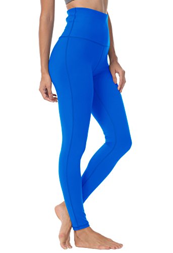 QUEENIEKEWomen's High Waisted Yoga Pants 27" - Tummy Control Workout Leggings for Running Gym Training