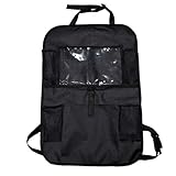 ★★Rücksitz Auto Organizer Trittmatten, Autositz Rückenprotektoren mit klaren 10 