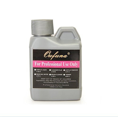 LIFECART Professional Acrylic Liquid for Nail Art Powder Tips 120ml by LIFECART