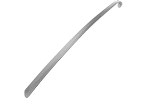 Taylor & Brown Shoe Horn Long Handled 79cm Long Shoe Horn Stainless Steel Shoehorn for Men, Women with Comfort Grip Long Shoe Horns Flexible Extra Long Shoe Horn for Elderly