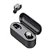 Produktbild Bluetooth Kopfhörer, Wireless Bluetooth Kopfhörer in Ear Bluetooth 5.0 Headset Stereo-Minikopfhörer Sport Kabellose Bluetooth Kopfhörer mit Portable Mini Ladekästchen und Integriertem Mikrofon (Black)