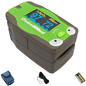 Choicemmed MD300C53 Pediatric (Kids) Pulse oximeter, Specially design for Kids(Multicolor)