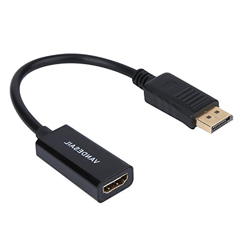 DisplayPort to Hdmi Kabel, VANDESAIL® DP to Hdmi Kabel mit Vergoldeten Stecker für Apple Mac / PC / Notebook/ Monitor/ Grafikkarte (HDMI, displayport)