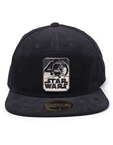 Bioworld - Difuzed Casquette Star Wars Gorra de béisbol, Negro, UN Tamaño Unisex Adulto