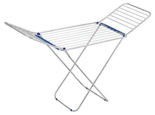 Original Casa Si XL Alu Wäscheständer klappbar "Elegant" - absolut wetterfest
