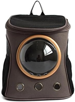 Comfort Sporty Travel Space capsule Soft-Sided Pet Carrier Innovative Traveler Bubble Backpack Pet Carriers for Cats and Dogs (three colors optional) , 1