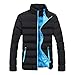 Produktbild Softshelljacke VENMO Männer Thick Bubble Coat Winter Warm Parka Hardshelljacke Slim Fit Oberbekleidung Freizeitjacke Hip Hop Urban Basic gesteppte Bomberjacke Übergangsjacke steppjacke (M, Blue)