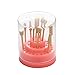 MAKARTT Stand Displayer Nail Drill Bit Holder Professional Nail Art Manicure Tools Nail Drills Box(Not Include Drill Bits)