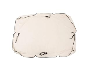 AYJIB Ersatzdach für Hollywoodschaukel 3 Sitzer, Gartenschaukel Bezug für Hollywoodschaukel/Hängematte, wasserdichtes Dach für Gartenschaukel, UV-Schutz-Beige||249 * 185 * 18cm