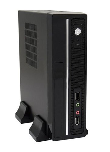 Sedatech - Mini-PC Office, passiv gekühlt! Intel J1900 4x2.0GHz, 8GB RAM, 250GB SSD, DVD-RW, USB 3.0, ohne OS - Home, Office, Family, Desktop PC, Computer, HTPC, mini-PC, mini-ITX, Rechner
