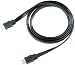 Produktbild auvisio HDMI Verbindungskabel: HDMI-1.4-Flachkabel High-Speed, vergoldete Kontakte, 1 m (HDMI-Kabel mit Ethernetkanälen)