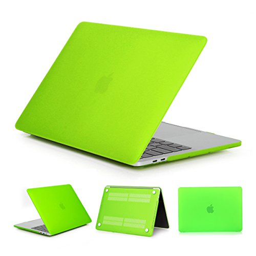 MacBook Pro 13 Hülle 2016,Fodlon ® Matt Serie Ultra Slim Hartschale Tasche Schutzhülle Case für Apple MacBook Pro 13 Zoll mit Retina Display (A1706 / A1708) - Gras Grün
